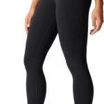 Women  High Waisted Workout Leggings 25" - Pilates Gym Athletic Yoga Pants Buttery Soft