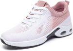 ne Women Sneakers Air Cushion Running Shoes Lightweight Tennis Walking Shoes Mesh Breathable Gym Work Fashion Sneakers Athletic Comfortable Casual