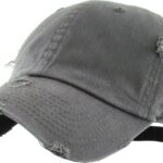 Vintage-style washed cotton baseball cap