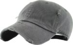 Vintage-style washed cotton baseball cap