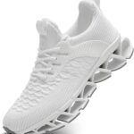 Mens Slip on Walking Running Shoes  Casual Fashion Sneakers Comfort Non Slip Work Sport Athletic Trainer