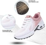 ne Women Sneakers Air Cushion Running Shoes Lightweight Tennis Walking Shoes Mesh Breathable Gym Work Fashion Sneakers Athletic Comfortable Casual - Image 2